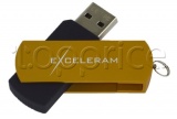 Фото USB флеш накопитель 16GB Exceleram P2 Series Gold/Black (EXP2U2GOB16)