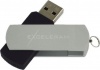 Фото товара USB флеш накопитель 32GB Exceleram P2 Series Silver/Black (EXP2U2SIB32)