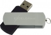 Фото товара USB флеш накопитель 64GB Exceleram P2 Series Silver/Black (EXP2U2SIB64)