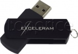 Фото USB флеш накопитель 32GB Exceleram P2 Series Black/Black (EXP2U2BB32)