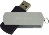 Фото товара USB флеш накопитель 32GB Exceleram P2 Series Silver/Black (EXP2U3SIB32)