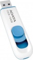 Фото USB флеш накопитель 64GB A-Data C008 White/Blue (AC008-64G-RWE)