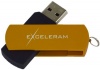 Фото товара USB флеш накопитель 64GB Exceleram P2 Series Gold/Black (EXP2U2GOB64)