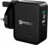 Фото товара Сетевое З/У RavPower 30W 2xUSB Wall Charger Qualcomm Quick Charge 3.0 Black (RP-PC006BK)