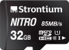 Фото товара Карта памяти micro SDHC 32GB Strontium Nitro 85Mb/s (SRN32GTFU1QR)
