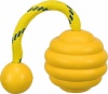 Фото товара Мяч Trixie апортировочный на канате натуральная резина 7 см/22 см (32824)
