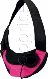 Фото Сумка-переноска Trixie Sling Front Bag 50x25x18 см розовая/черная (28956)