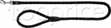 Фото Поводок Trixie Cavo нейлон S-M 1 м/ 12 мм черный (143401)