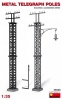 Фото товара Набор Miniart Металлические телеграфные столбы (MA35529)