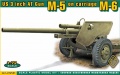 Фото Модель Ace Американская 3-дюймовая пушка на лафете M6 (поздний вариант) (ACE72531)