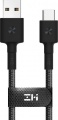Фото Кабель USB2.0 AM -> USB Type C ZMI AL431 2 м Kevlar Black
