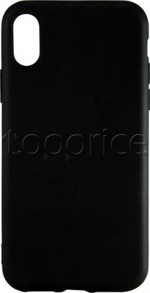 Фото Чехол для iPhone X/Xs Graphite Silicon Cover Black