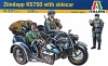 Фото товара Модель Italeri Мотоцикл Zundapp KS750 с коляской (IT0317)