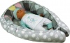 Фото товара Кокон для новорожденного Руно 910 Горошек 51x80 см Grey (4820041939789)