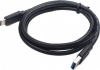 Фото товара Кабель USB3.2 Gen1 AM -> USB Type C Cablexpert Premium 3 м Black (CCP-USB3-AMCM-10)