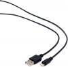 Фото товара Кабель USB -> Lightning Cablexpert 0.1 м Black (CC-USB2-AMLM-0.1M)