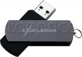 Фото USB флеш накопитель 16GB Exceleram P2 Series Gray/Black (EXP2U2GB16)