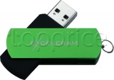 Фото USB флеш накопитель 16GB Exceleram P2 Series Green/Black (EXP2U2GRB16)