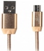 Фото товара Кабель USB2.0 AM -> micro-USB Cablexpert Premium 1 м Gold (CCPB-M-USB-08G)