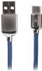 Фото товара Кабель USB2.0 AM -> USB Type C Cablexpert Premium 1 м Blue (CCPB-C-USB-07B)