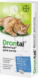Фото Средство от паразитов для кошек Bayer Дронтал 24 таблетки (91016)