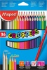 Фото товара Карандаши цветные Maped Color Peps Classic 36 цветов (MP.832017)