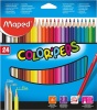 Фото товара Карандаши цветные Maped Color Peps Classic 24 цветов (MP.183224)