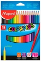 Фото Карандаши цветные Maped Color Peps Classic 18 цветов (MP.183218)