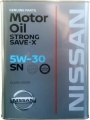 Фото Моторное масло Nissan Motor Oil Strong Save X SN 5W-30 4л (KLAN5-05304)