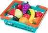 Фото товара Игровой набор Battat Lite Овощи-фрукты на липучках в корзине (BT2534Z)