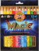 Фото товара Карандаши цветные Koh-I-Noor Magic 12 цветов +блендер (340801)
