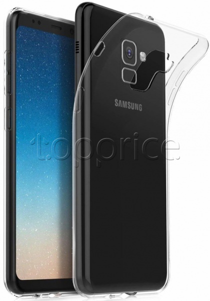 Фото Чехол для Samsung Galaxy A8+ 2018 A730 Laudtec Clear TPU Transparent (LC-A73018BP)