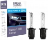 Фото товара Ксеноновая лампа Brevia H1 12150MP 5500K 85V 35W Max Power +50% KET (2 шт.)