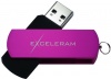 Фото товара USB флеш накопитель 32GB Exceleram P2 Series Rose/Black (EXP2U2ROB32)