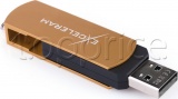 Фото USB флеш накопитель 16GB Exceleram P2 Series Brown/Black (EXP2U2BRB16)