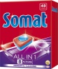 Фото товара Таблетки для посудомоечных машин Somat Все в 1 48 шт. (9000101347975)