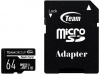 Фото товара Карта памяти micro SDXC 64GB Team Dash Card UHS-I (adapter) (TDUSDX64GUHS03)