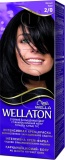 Фото Крем-краска для волос Wellaton стойкая 2/0 Черный