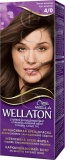 Фото Крем-краска для волос Wellaton стойкая 4/0 Темный шоколад