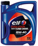 Фото Моторное масло ELF Evolution 500 Turbo Diesel 15W-40 5л