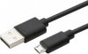 Фото товара Кабель USB2.0 AM -> micro-USB 2E Single Molding 1.5 м (2E-CCMPVC-1.5MBL)