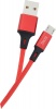 Фото товара Кабель USB -> micro-USB Tecro MU-0100RD 1м Red