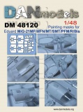 Фото Маска DAN models для самолета МиГ-21 (Eduard) (DAN48120)