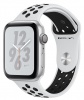 Фото товара Смарт-часы Apple Watch Series 4 40mm Silver Aluminum/Nike Black (MU6H2)