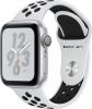 Фото товара Смарт-часы Apple Watch Series 4 44mm Silver Aluminum/Nike Black (MU6K2)