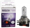 Фото Автолампа Brevia H15 12015PC PGJ23t-1 12V Power +30% (1 шт.)