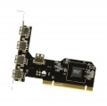 Фото Контроллер PCI ATcom USB (4+1 портов) (7803)