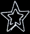 Фото Светодиодная гирлянда Delux Motif Star 65x75см flash белый IP44 (90012985)