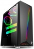 Фото товара Корпус 1stPlayer Rainbow-R3 Color LED Black б/БП