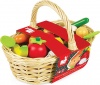 Фото товара Игровой набор Janod Корзина с овощами и фруктами 24 эл (J05620)